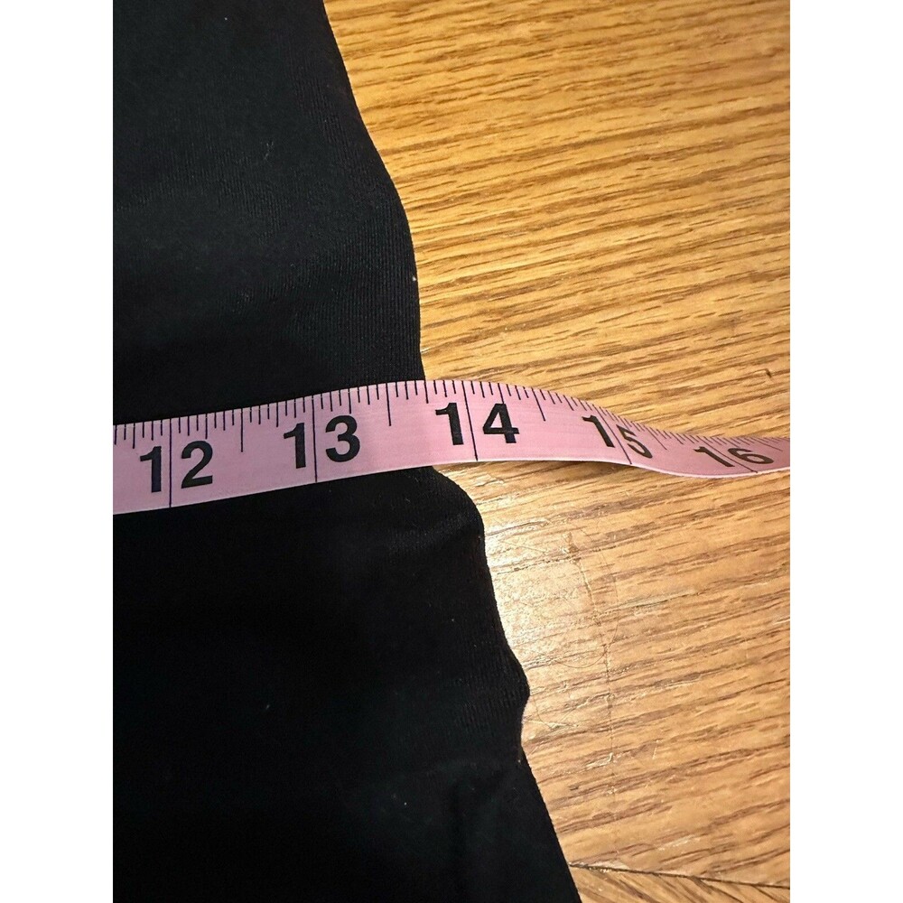 Victoria Secret's Pink Ultimate Black with White Stripe Yoga Pants Size Small - Picture 4 of 6